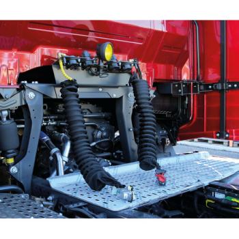 Preview: Truck-Tights, elastische Abdeckung für Luft- und Elektro-Spiralleitungen