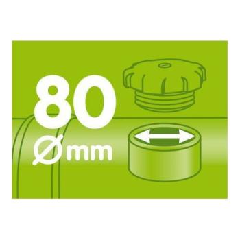 Preview: Diebstahlsicherung Kraftstofftank, T-Block, Tankdeckel mit Schloss - Ø 80 mm